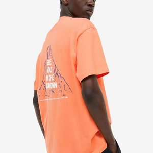 เสื้อยืด100% แขนสั้นสำหรับผู้ชายผ้าฝ้ายแห้งเร็วดีไซน์คอกลมระบายอากาศได้ดีสีพื้น200กรัม - Product Image 3