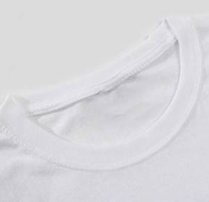 Camiseta de Algodón con Cuello Redondo, Diseño de Logotipo Personalizado con Bordado y Estampado, Manga Corta, Pintada a Mano, Transferencia Térmica - Product Image 4