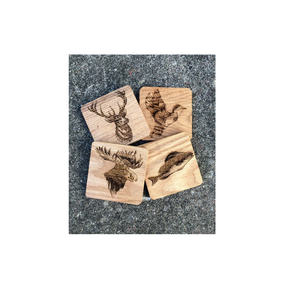 Posavasos cuadrados de madera personalizables Posavasos para tazas Posavasos de corcho de calidad perfecta a precio asequible - Product Image 4