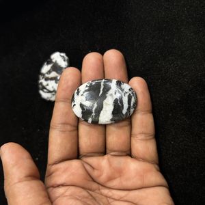 Zebra Jasper Cabochon ขายส่งจำนวนมากโดยน้ำหนักที่มีรูปร่างและขนาดที่แตกต่างกันสำหรับการทำเครื่องประดับ - Product Image 2