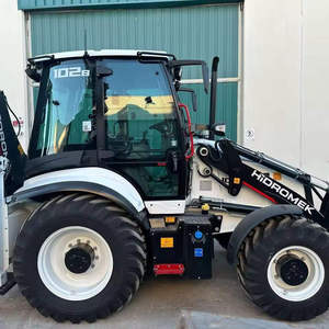 Nueva Minicargadora Hidromek Diésel PLC de 75KW con Retroexcavadora, Cargador Frontal, Cargador de Troncos, Excavadora de Orugas con Tracción en las 4 Ruedas - Product Image 2