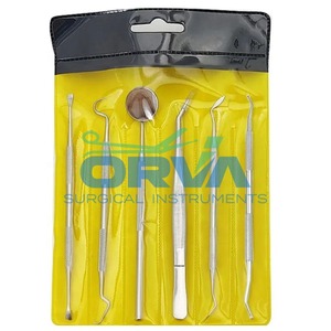 Juego de Instrumentos Quirúrgicos Dentales de Acero Inoxidable, Mango Cómodo, Colores con Logotipo Personalizado, Operación Manual, Precio al por Mayor, Gran Venta - Product Image 3