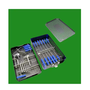 Surgiright-Conjunto de instrumentos de cirugía de columna vertebral endoscópica biportal unilateral de alta calidad, material de acero ortopédico manual, CE ISO - Product Image 1