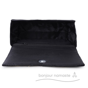 Borsa da donna con imbracatura di design pavone ricamata 100% borsa da sella con ricamo di perline eco-compatibile e sostenibile - Product Image 4