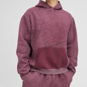 ชุดวอร์มบ็อกซี่ซักได้ไซส์ใหญ่ชุดวอร์มลำลองแบบเรียบๆมีกระเป๋าหนังเทียมใส่เล่นได้ตามต้องการ - Product Image 3