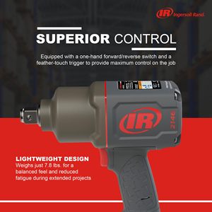 Clé à chocs pneumatique silencieuse à poignée pistolet de 3/4 pouces avec couple de 2 000 pied-pouces, clés pneumatiques personnalisables OEM - Product Image 2