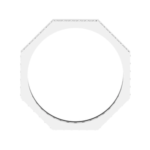 Banda de diamantes Hip Hop cultivada en laboratorio de Plata de Ley 925 con claridad Vvs diseñada para Unisex - Product Image 6