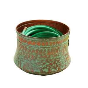 Manguera de jardín martillada, mangueras organizadoras de Metal para exteriores con diseño decorativo, tamaño personalizado, forma, Color - Product Image 4