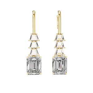 Pendientes de Diamantes CVD Cultivados en Laboratorio de 9.52 CT, VVS-VS EF, Oro de 18K, 14K, 10K y Plata 925, Oro Rosa, Amarillo, Blanco y Moissanita - Product Image 1