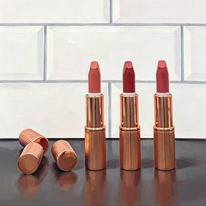 Combinaison de maquillage de haute qualité, rouge à lèvres de luxe, correcteur, fond de teint liquide, palette de fards à paupières, cadeau pour petite amie, Saint-Valentin - Product Image 2