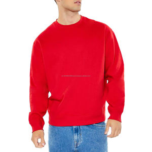 Sudaderas con Cuello Redondo Personalizadas para Hombre, Sudaderas de Alta Calidad con Corte Cuadrado y Tejido Grueso, Fábrica de Sudaderas con Logotipo Personalizado - Product Image 2