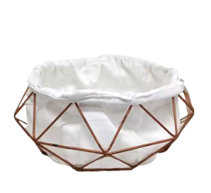 Top Trending Home Cestas de almacenamiento de metal dorado multifuncional Exhibición de frutas secas y productos secos Cuencos de Venta caliente Precio razonable - Product Image 2