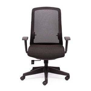 Chaise de bureau ergonomique Mandy-D 02 HOGVP069 pivotante de qualité supérieure avec appui-tête réglable en hauteur, design contemporain pour la maison, l'atelier et la chambre à coucher - Product Image 1