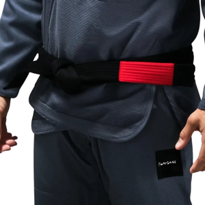 Kimono de Jiu-Jitsu brésilien gris, tissage perlé, léger, entraînement BJJ, compétition, veste 400G, pantalon Ripstop - Product Image 6