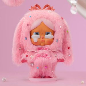 MEGA POP MART CRYBABY 400% ตุ๊กตาไวนิลสะสม รูปแบบการ์ตูน ร้องไห้ สีชมพู สำหรับนักสะสมอนิเมะและการ์ตูน - Product Image 2