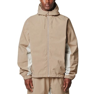 Oem <b>Polyester</b> Nylon <b>Tracksuit</b> Lightweight Breathable Quick Dry Fabric Man Sweatpants and Hoodie Set Streetwear High Quality - Product Image 2