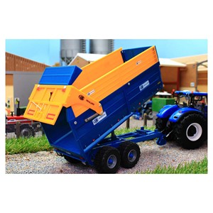 Remolques agrícolas de doble eje de 10 toneladas, remolque de granja volquete, remolque de camión Tractor agrícola - Product Image 4