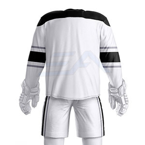 Uniforme de hockey sur glace pour hommes ENROBE APPAREL, matière 100% polyester, respirant, écologique, 2026, en vente - Product Image 6