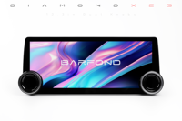 Pantalla Táctil Android de 12.3 Pulgadas para Automóvil, Sistema de Navegación GPS con Reproductor de Audio y Video, Radio Estéreo, DSP y CarPlay Inalámbrico