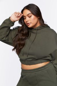 Sweat à capuche oversize pour femme en coton French Terry de haute qualité, respirant, avec fermeture éclair courte, broderie de logo personnalisée, imprimé - Product Image 2
