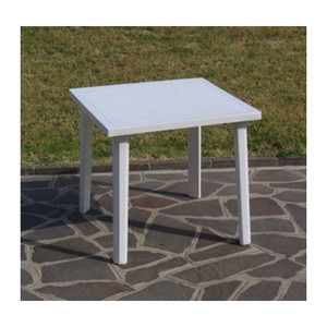 Tavolo in Resina Art. 59 cm. 80x80 Bianco - Product Image 1