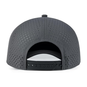 Sombrero deportivo de rendimiento impermeable de 5 paneles personalizado de alta calidad, gorras de golf de LICRA de poliéster transpirable con logotipo de diseño de corte láser - Product Image 3