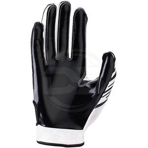 Gants de football à doigts entiers en cuir de sécurité respirant de haute qualité pour la formation Logo imprimé Gear vente directe d'usine - Product Image 4