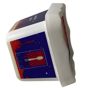 Vaso para helado de 5 oz con soporte para cuchara y tapa, impresión de logotipo y color personalizados, precio al por mayor - Product Image 3