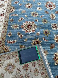 พรมขนสัตว์แบบถักมือคุณภาพสูงพรมในห้องนั่งเล่นระดับพรีเมี่ยมดีไซน์ล่าสุดงานตามสั่ง - Product Image 3