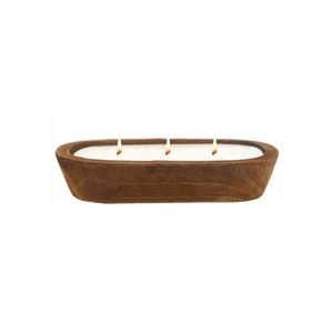 Bol à bougie croisé en bois d'acacia naturel pour la maison et les décorations de fête de haute qualité et bon prix fait à la main du Vietnam - Product Image 5