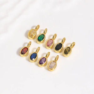 จี้พลอยคริสเตียนอเมทิสต์ทรงรี-ทำด้วยมือเงินคอลเลตต์สำหรับสร้อยคอสไตล์โบฮีเมียนทันสมัยโบฮีเมียน - Product Image 2