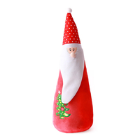 Nouvelle Poupée en Peluche de Noël Père Noël, Jouet en Peluche Élan, Poupée Personnalisée, Poupée de Noël sur Pied, Jouets en Peluche de Noël Personnalisés