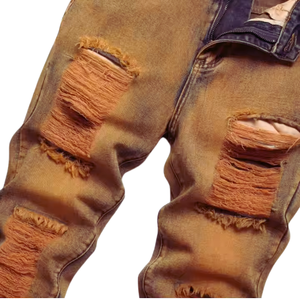 Jeans de mezclilla de diseñador para hombre, elegantes, cómodos y perfectos para cualquier look casual o de moda - Product Image 4