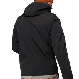 Hot Sale Custom Men's Full Zipper <b>Outdoor</b> Jackets Windproof Oversized Gym Fitness Winter Hoodie with Detachable Hood Collar - Product Image 2