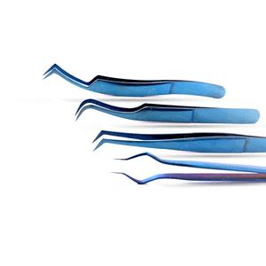 <b>Eyelash</b> Extension Tweezers Stainless Steel Anti Static <b>Eyelash</b> Tweezers Professional Pro Expert <b>Beauty</b> <b>Tool</b> - Product Image 1