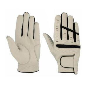 Gants de golf en cuir véritable pour hommes et femmes, en peau de mouton authentique, avec votre logo de club personnalisé, toucher doux, respirant, gants de golf en cuir - Product Image 1