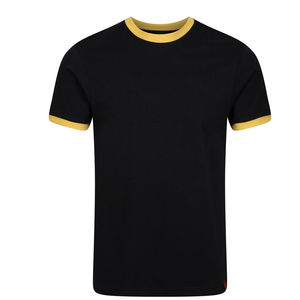 Camisetas Ringer para hombre, fabricante de ropa de etiqueta privada, camisetas Ringer para hombre, colores y tallas personalizados disponibles, camisetas para hombre - Product Image 1