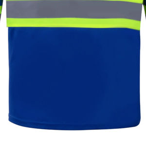 Customizable Logo Hi Vis <b>Safety</b> Shirt Breathable and Waterproof with Quick Dry Feature Wholesale <b>Reflective</b> <b>Safety</b> <b>Clothing</b> - Product Image 3