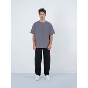 T-shirt ALAINA à épaules tombantes, 100% coton jersey 300 g/m², impression sérigraphique compressée, poids du tissu 180 g/m² - Product Image 1