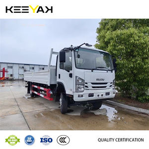 รถบรรทุกขนส่งสินค้าดีเซล<span class=keywords><strong>4</strong></span>*<span class=keywords><strong>4</strong></span>ของ <span class=keywords><strong>Isuzu</strong></span> camion ใหม่สำหรับการขนส่งในเมือง - Product Image 3