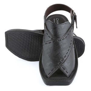 Sandalias Peshawari para Hombre (P003) - Negro - Product Image 5
