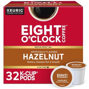 Cápsulas de Café Individualizadas Eight O'Clock Coffee Hazelnut para Keurig K-Cup, Cápsulas de Café de Tueste Medio, Paquete de 32 - Product Image 6