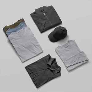 T-shirt Polo en Coton pour Hommes, Col Classique, Coton Lourd, Style Streetwear, T-shirts Personnalisés pour Hommes, Été 2026, Vente en Gros - Product Image 5