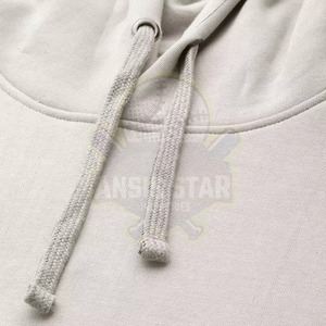 Sweat-shirt à capuche surdimensionné en molleton lourd pour homme, personnalisé, avec franges, style streetwear, vente en gros - Product Image 3