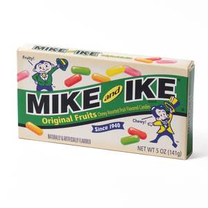 Caramelos con Sabor a Frutas Mike & Ike - Venta al por Mayor para Tiendas de Dulces con Gran Rotación de Mercancía - Product Image 1
