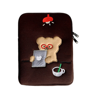 Funda de oso de dibujos animados para portátil, bolsa interior para tableta, 11, 13, 15 pulgadas, para <span class=keywords><strong>Mac</strong></span> Air, <span class=keywords><strong>Ipad</strong></span> Pro, funda para portátil para <span class=keywords><strong>IPad</strong></span> - Product Image 5