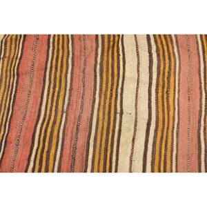 Alfombra turca Vintage moderna 24x58ft Beige rojo Patchwork área grande lana rectángulo látex respaldo estilo Tabriz/Kilim 10mm - Product Image 5