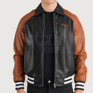 Vestes Lettermen de conception OEM Veste d'hiver légère à col montant en laine et tissu de haute qualité fabriquée au Pakistan - Product Image 4