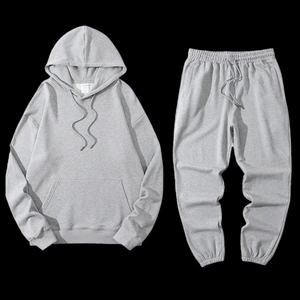Chándales Deportivos Casuales de Algodón con Capucha para Hombre, Venta al por Mayor de Fábrica, con Logotipo Personalizado, Transpirables y de Secado Rápido, para Invierno - Product Image 5