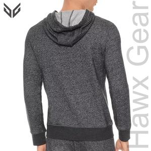 Sweat-shirts en molleton de coton de haute qualité pour hommes, couleur unie, étiquette privée, disponibles en gros pour l'hiver - Product Image 4